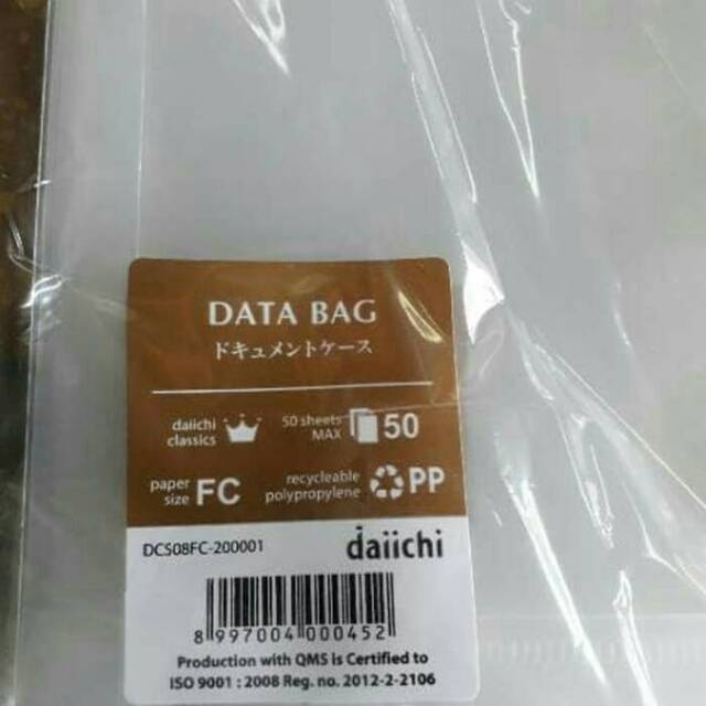 

Map tali daiichi ukuran folio