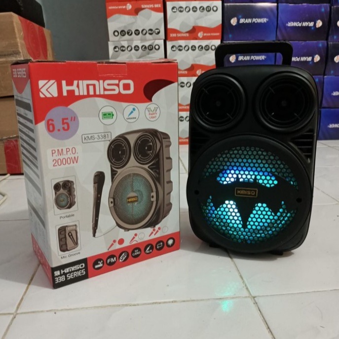 *COD* Speaker Bluetooth Portable 6,5 inchi Kimiso 3391 //  Series Batman.