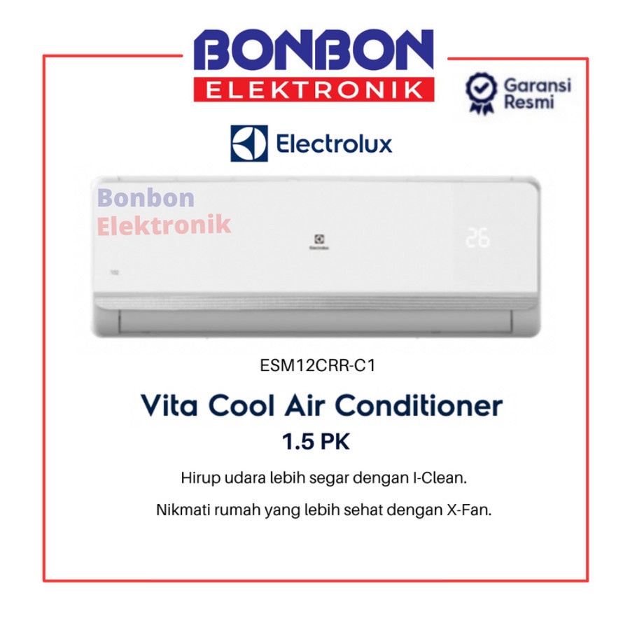 Electrolux AC 1.5PK ESM12CRR-C1 Vita Cool / 1.5 PK ESM 12CRR C1