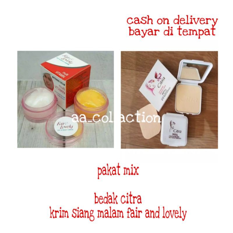 PAKET KRIM FAIR AND LOVELY PLUS BEDAK CITRA