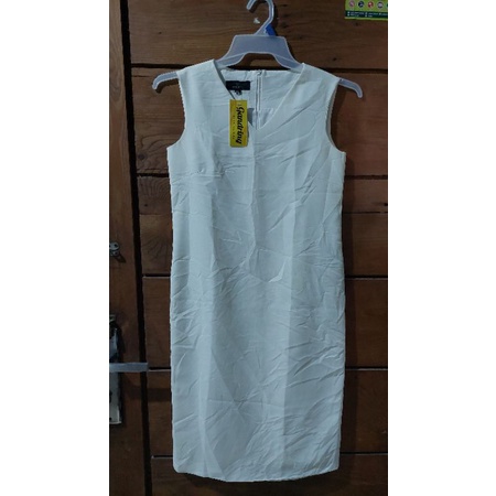 Dress Putih Polos