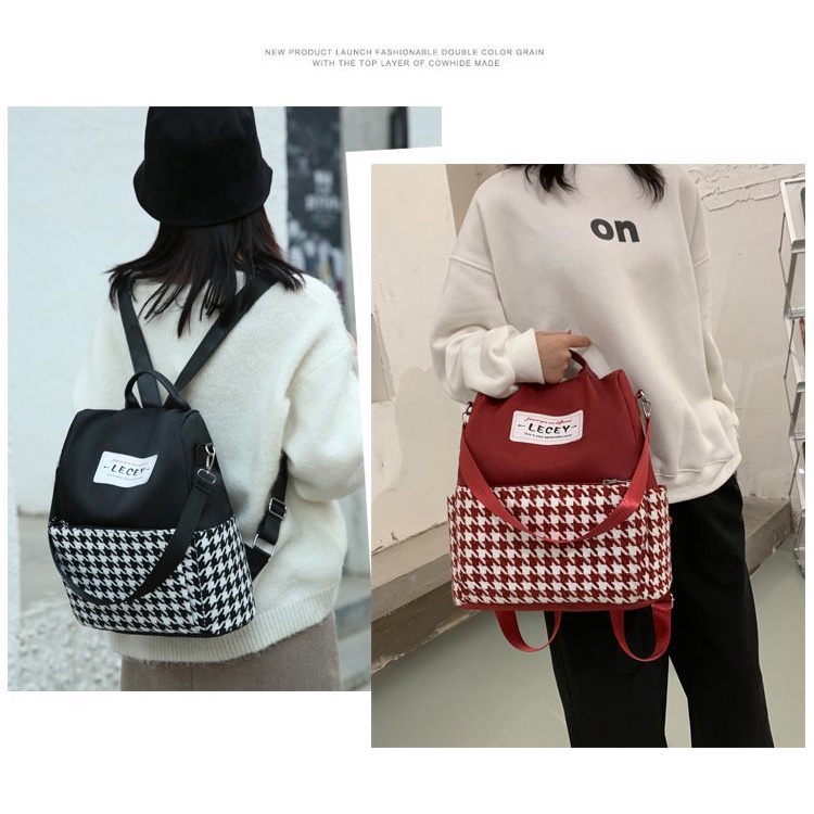 AND / COD / Tas Punggung Wanita Backpack Wanita Import Tas Ransel Sekolah Fashion Perempuan Terkini Tas Jalan Cewek Murah T251