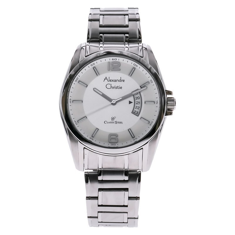 Jam Tangan Alexandre Christie 8289 AC8289 Couple Edition Original Stainless Steel