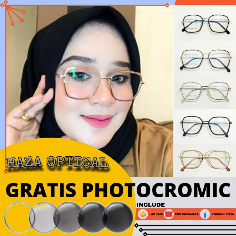 PAKET KACAMATA LENSA PHOTOCROMIC 0038