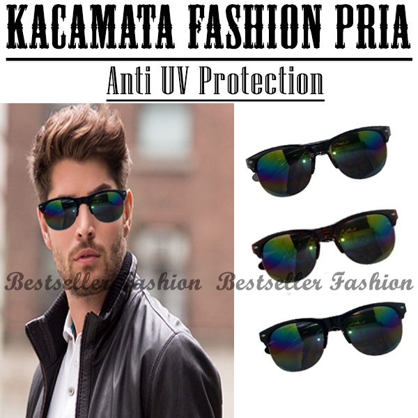 Kacamata fashion anti uv /kacamata Korean Retro  Kacamata Hitam Anti-UV Wanita Sunglasses/ kacamata simple trendy