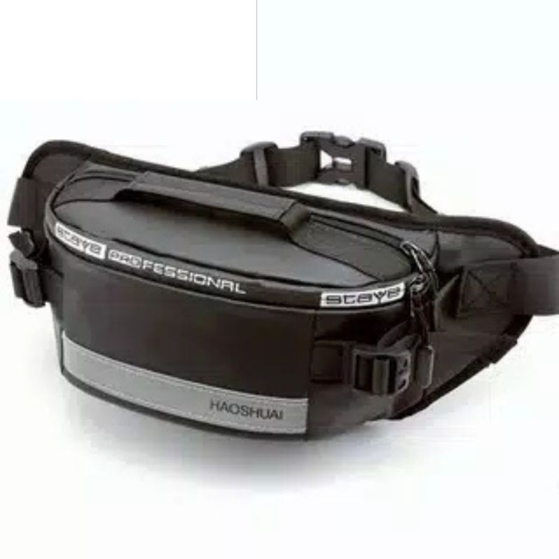 Tas WAISTBAG  Pria Wanita Resleting Anti Air - Tas Selempang Cowo Cewe - WAISTBAG AS - TAS Murah