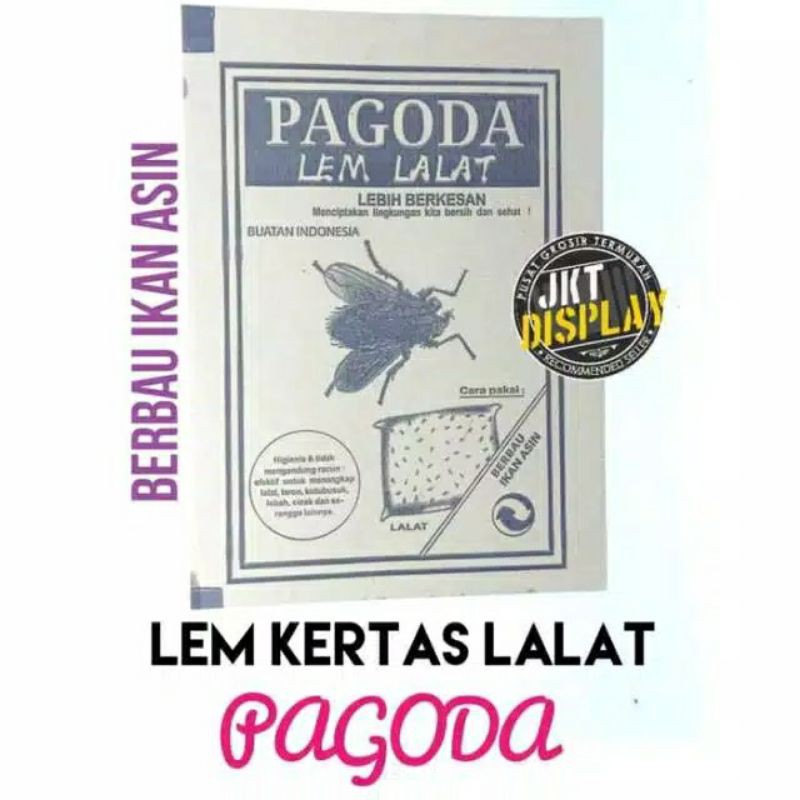 D3 Lem Lalat Ampuh &amp; Lengket | Alat Pembunuh Lalet Nyamuk | Racun Laler Musim Hujan