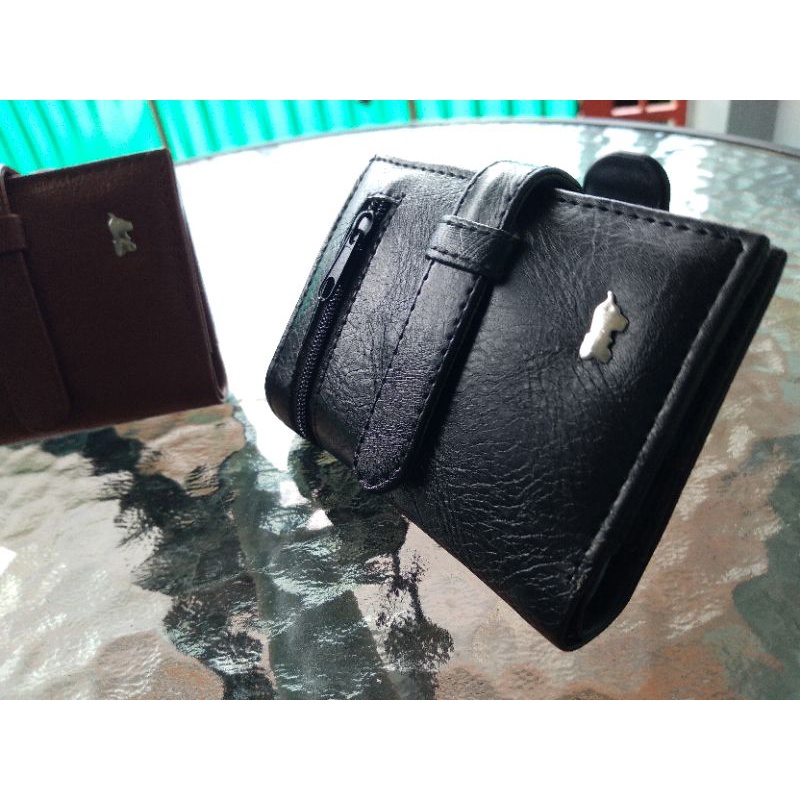 Dompet Kartu 18 Slot 2in1 resleting luar Card Holder ATM KTP SIM Credit Card