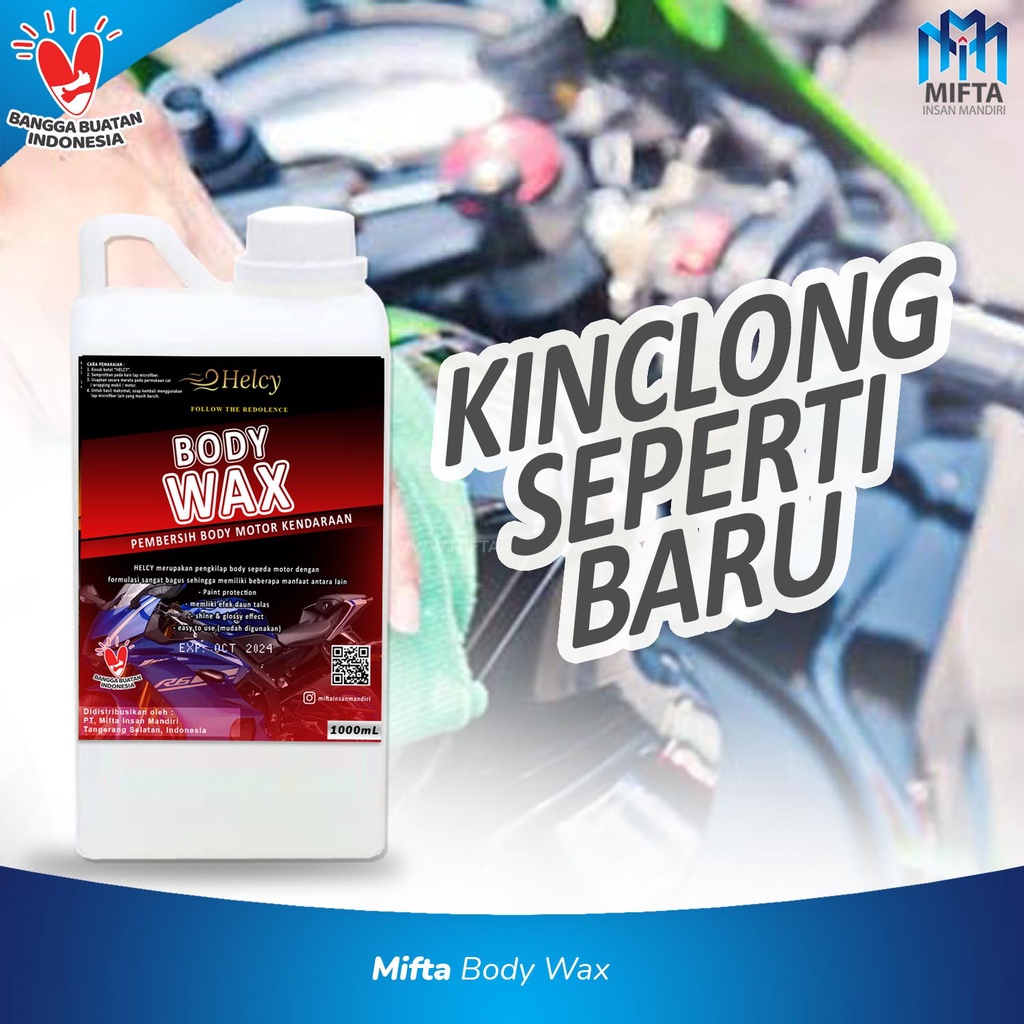 PENGKILAP BODY MOBIL / HELCY BODY WAX REFILL / SEALANT GUARD BODY KENDARAAN