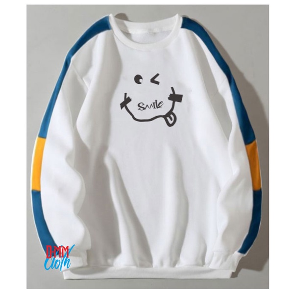 Sweater Aesthetic Korea All Size Pria Wanita Reguler Jumbo