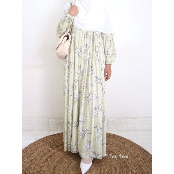 Latasha Outfit Premium Original - TIFFANY Dress Rayon