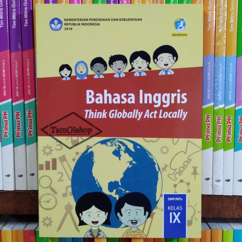 Jual Buku Bahasa Inggris SMP MTs Kelas 9 IX 3 Kurikulum 2013 Original ...