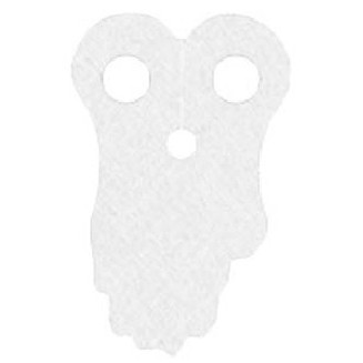 Cape saja - untuk Bobba Fett White Cape