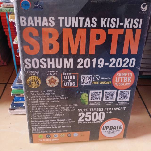 Buku bahas tuntas kisi-kisi SBMPTN