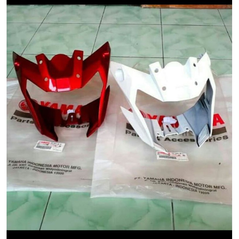 Cover Headlamp Batok lampu New Vixion NVA Advance PUTIH/MERAH SATUAN
