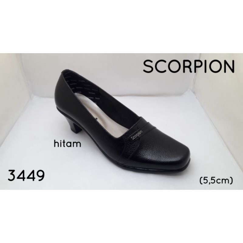 Scorpion Sepatu  kerja wanita 3449 (special price diskon 5%-10% min order 6pc)