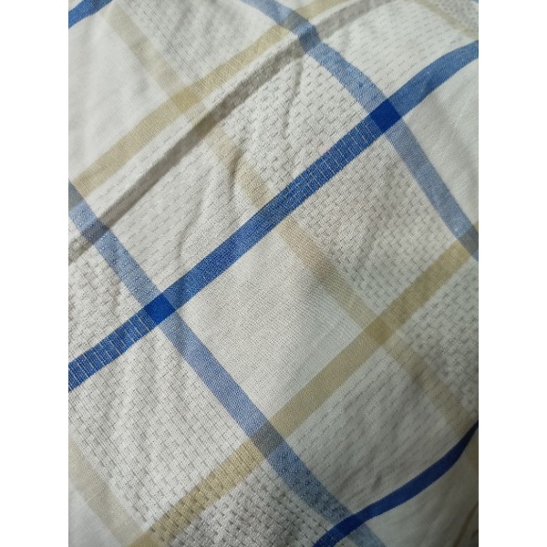 kain katun/kain katun kotak" (1meter)