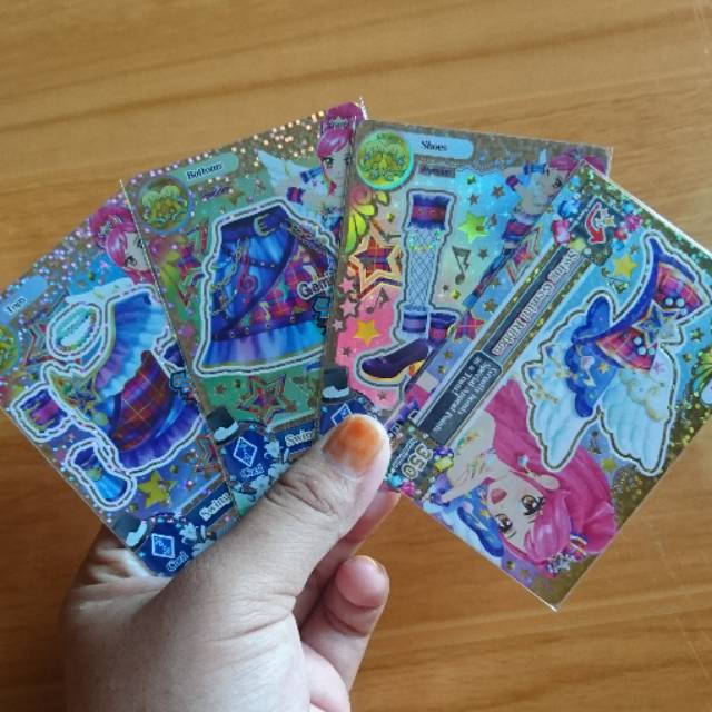 KARTU AIKATSU PREMIUM CONS CARD 2wingS 'SWING GEMINI COORD' -SET 4 CARD-