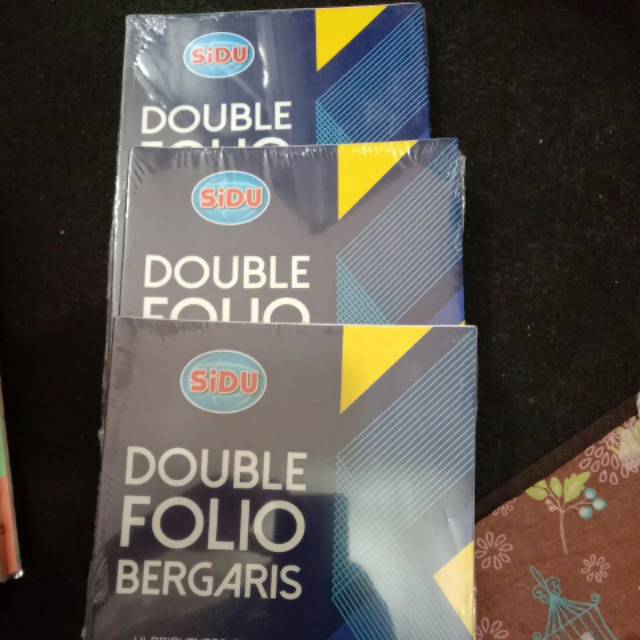 

Kertas Folio Bergaris /Double Folio isi 100 sheets