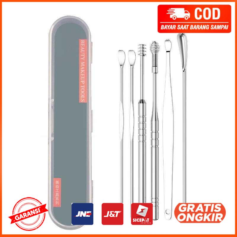 Set Pembersih Telinga Korek Kuping 6 PCS