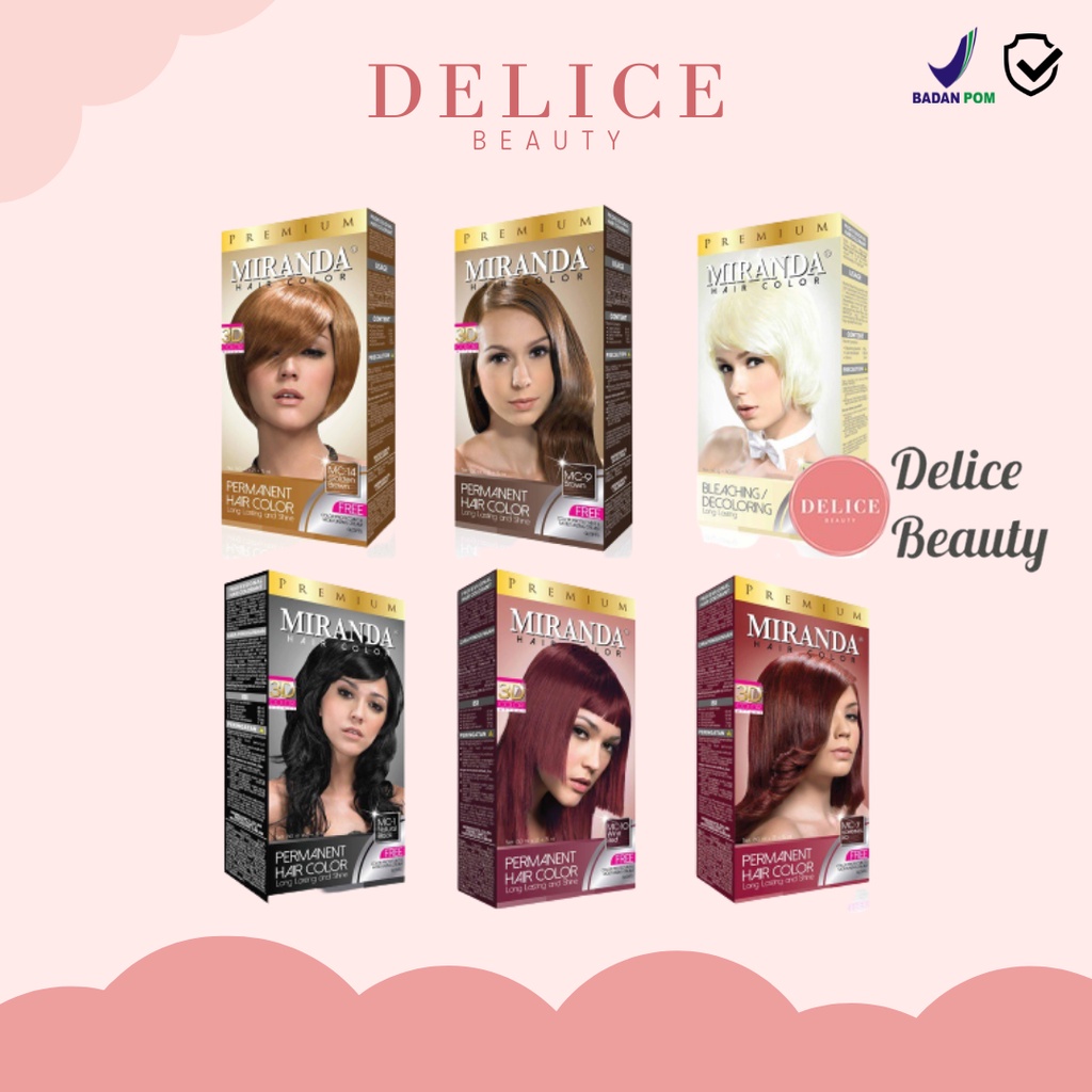 Miranda Cat Rambut / Pewarna Rambut Miranda
