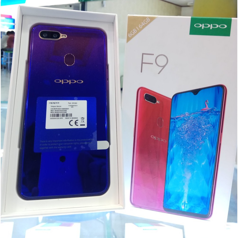 Oppo F9 Ram 6 Rom 64Gb ( SECOND )