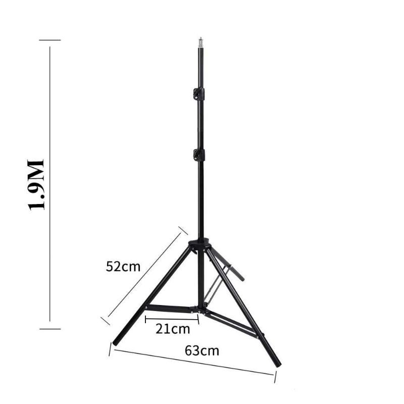 Paket Lengkap Ring Light Curve 120LED 10Inch Holder+Tripod