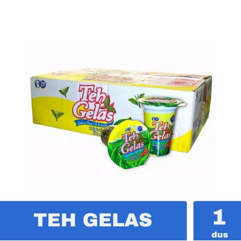 

TEH GELAS ASLI GREAN TEA 160 ml isi 24