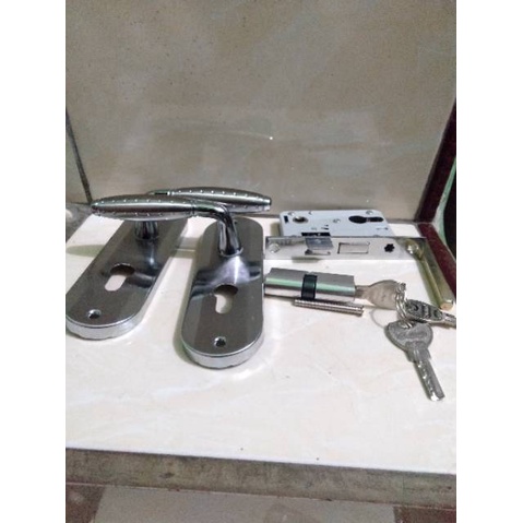 Kunci pintu kecil bagus handle kamar komplit