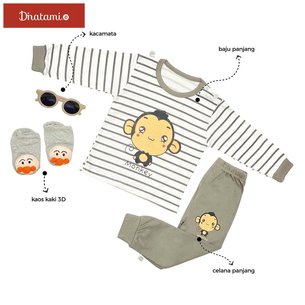 Hampers Piyama  Bayi | Piyama Anak Korea Style | Hampers Baby | Kado Bayi | Kado Lahiran | Baby Gift Set