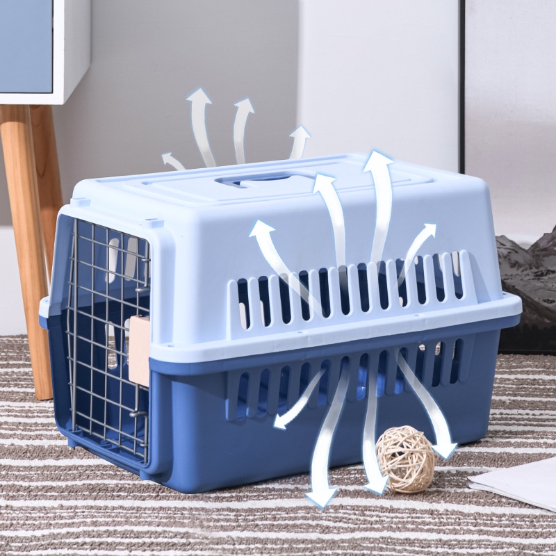 DONGWU PET CARGO SMALL KECIL / KANDANG RUMAH HEWAN ANJING KUCING PINTU BESI / PER CARRIER