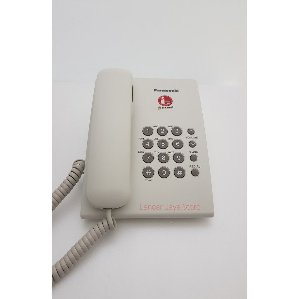 Telepon Kabel Panasonic KX-TS500MX (WHITE) Pesawat Telepon Rumah TS500