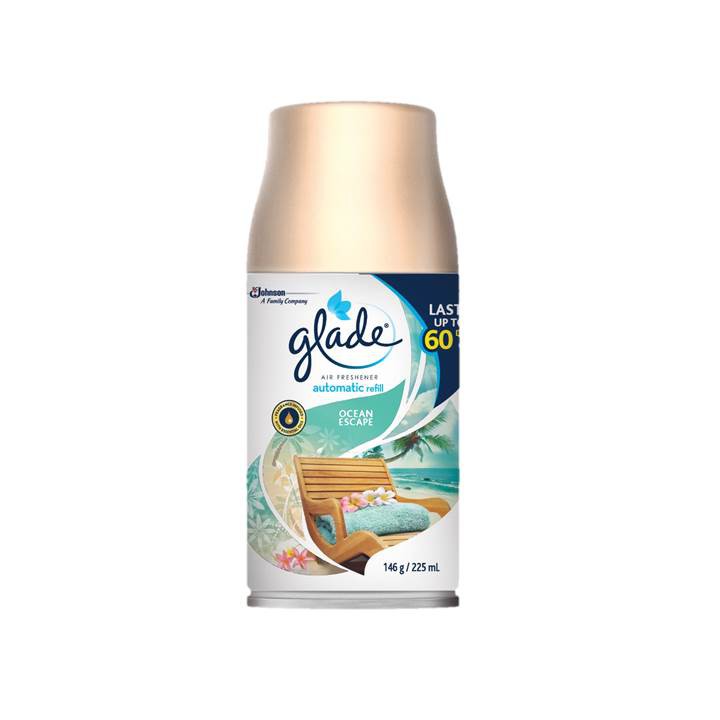 Glade Matic Spray Air Freshener Ocean Escape Refill 146 gr / 225 ml