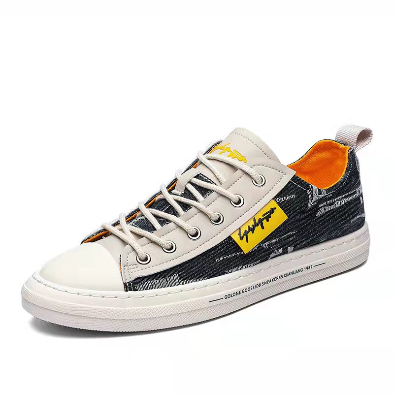 Mainland Sepatu Sneakers Pria Import Casual Sepatu Kekinian KSC405