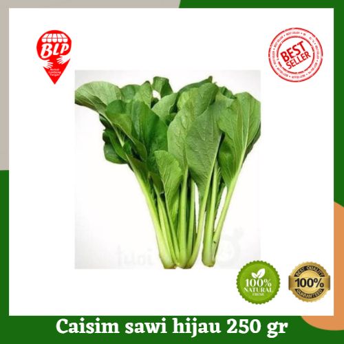 

Caisim/Sawi Hijau 250 gr Berkah Lumbung Pangan