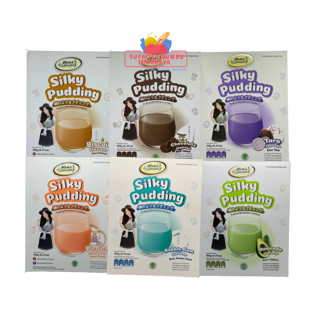 Silky Pudding Forisa Rasa Avocado 155g - PUYO Puding Susu Smooth