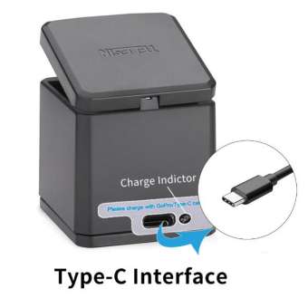 Charger Baterai 3 Slot Storage Box for GoPro Hero 5 6 7