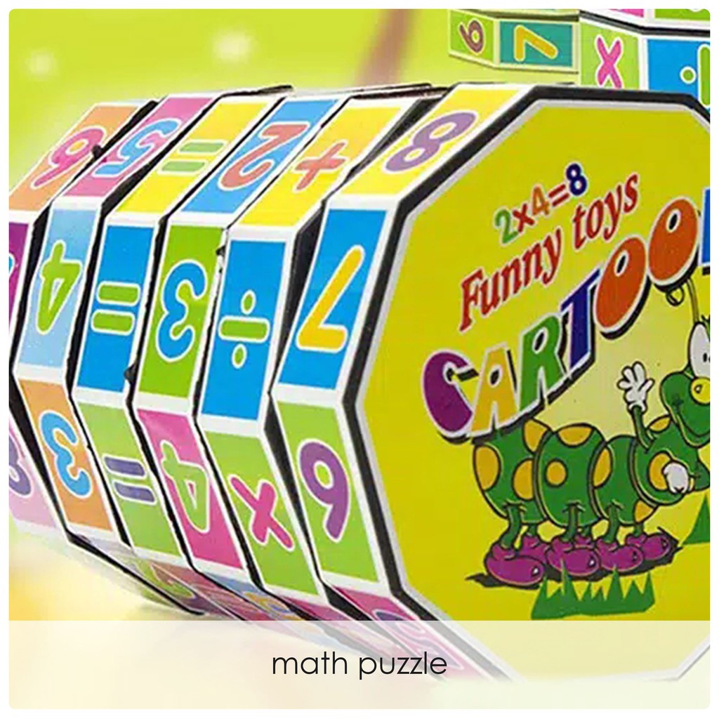 Mainan Edukasi Anak Rubik Kubus digital/Puzzle Belajar Matematika Dan Berhitung/ C54