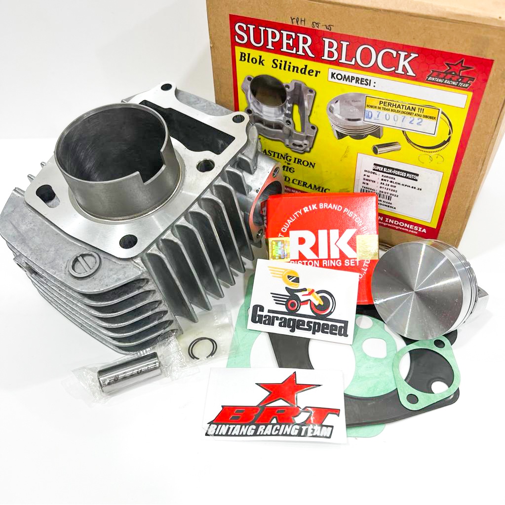 BLOK BRT KARISMA KPH SUPRA X 125 55.25 CAST IRON