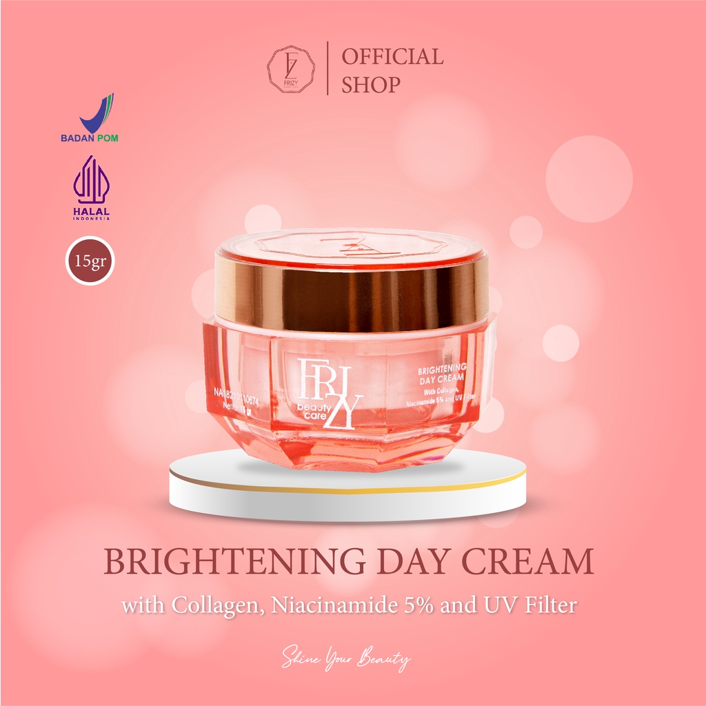 Paket Frizy Brightening Series Skincare Pencerah glowing BPOM HALAL