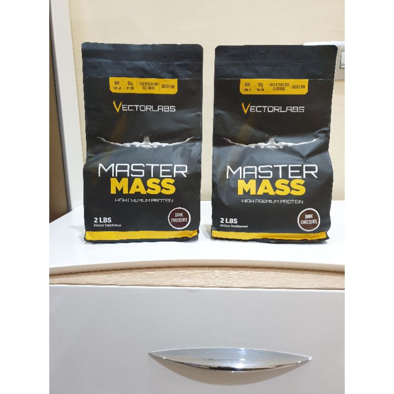 vectorlabs master mass weight gainer 2 Lbs susu penambah berat badan gym fitness