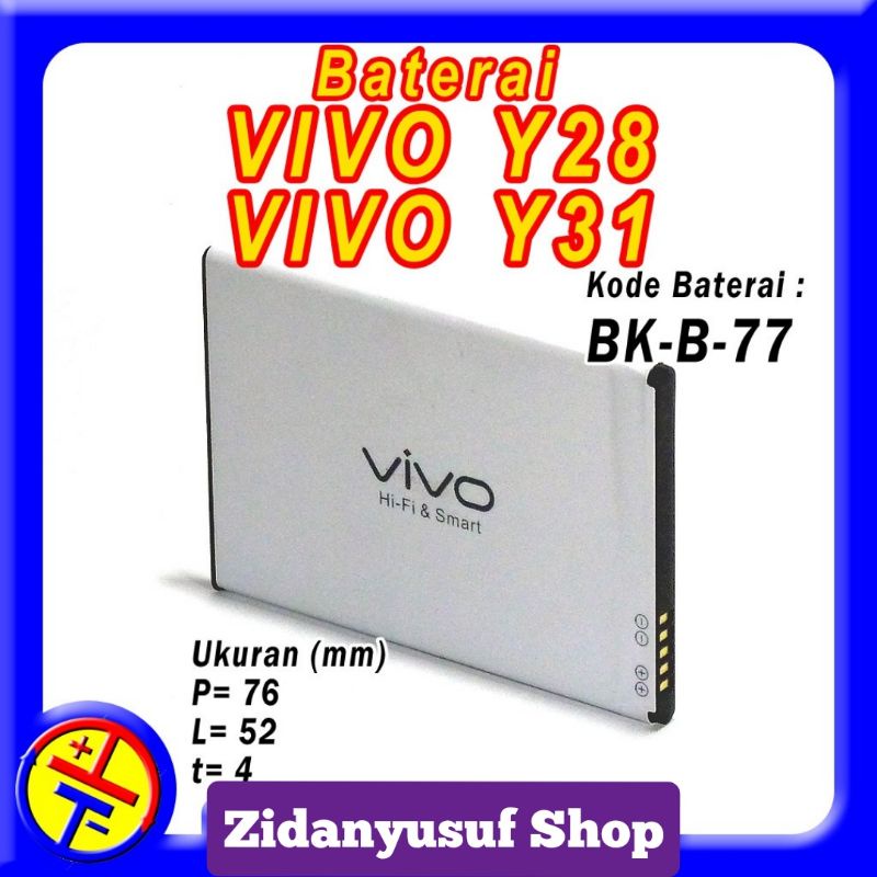 BATTERY BATERAI BATRAI BATRE VIVO Y28 / VIVO Y31 BK-B77 BKB77 BATT ORIGINAL