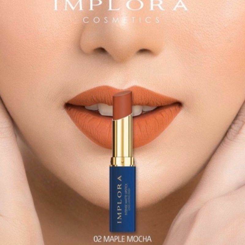 LIPSTIK IMPLORA/INTENSE MATTE LONG LASTING FINISH