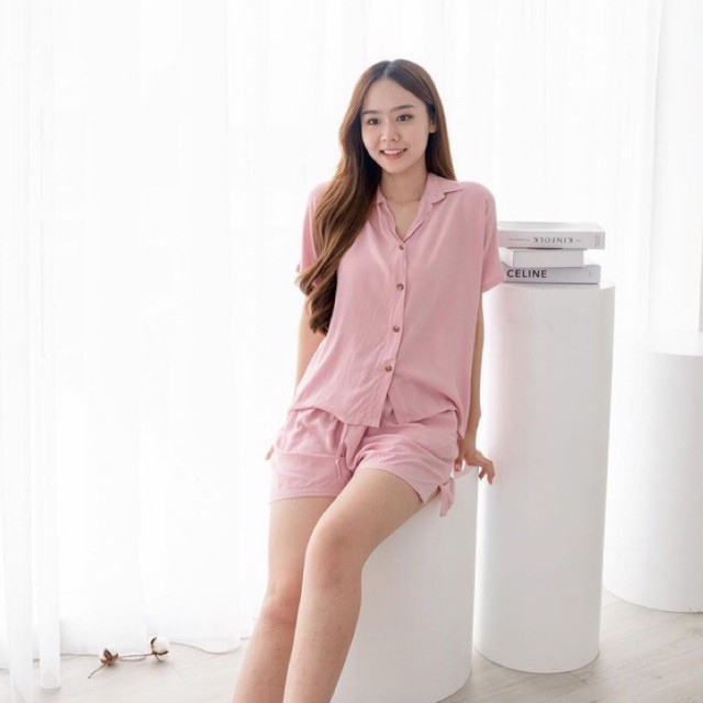 COCO - DALMI SET - Setelan Wanita - Homewear - Set Rayon - Busui Friendly - Fashion Wanita-4