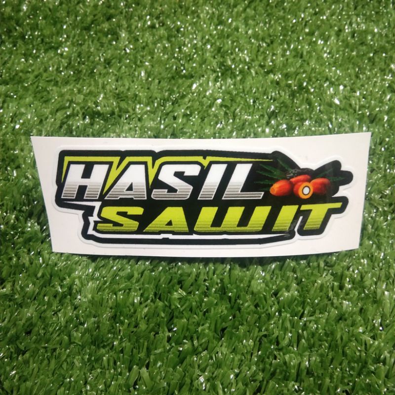 sticker kata2 # Hasil Sawit