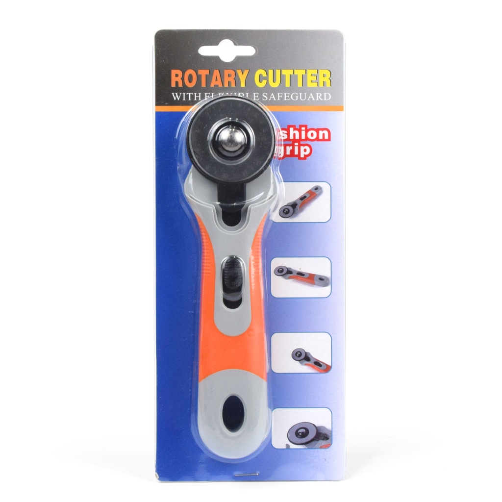 

Alat Potong Bahan Kain Rotary Cutter DAFA RC-18 ukuran 450mm