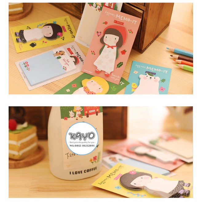 

Memo tulis, memo kecil, Memo pad, memo korea, memo zakka. memo kecil