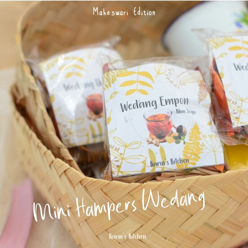 

Paket Hampers Wedang - Maheswari Edition