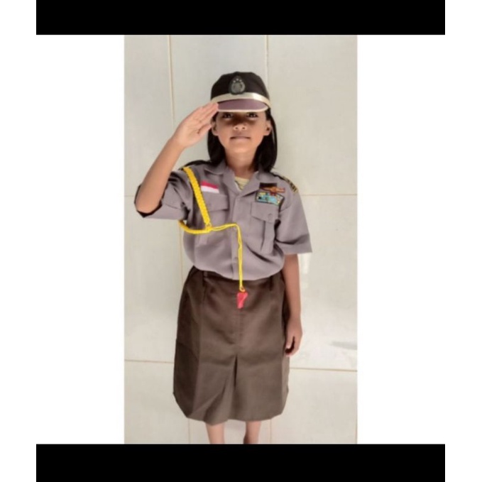 polwan anak/polwan /baju karnaval polwan/kostum polwan/kostum karnaval/polisi wanita
