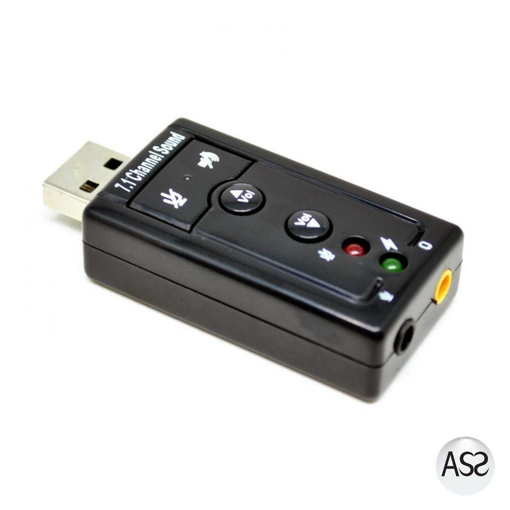 ASS Shop - Taffware USB 7.1 Channel Sound Card Adapter - TC-03